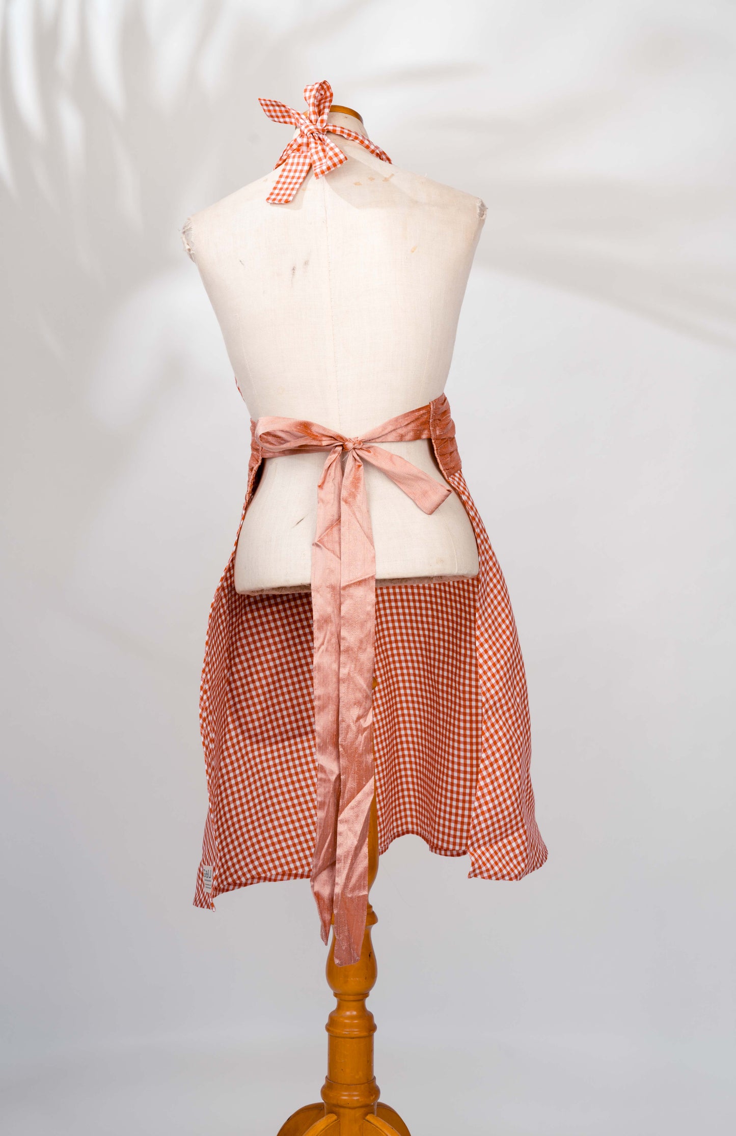 One-of-a-Kind Handmade Gingham Apron