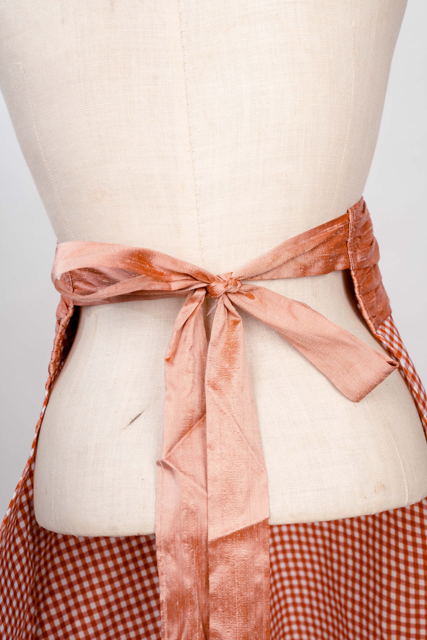 One-of-a-Kind Handmade Gingham Apron