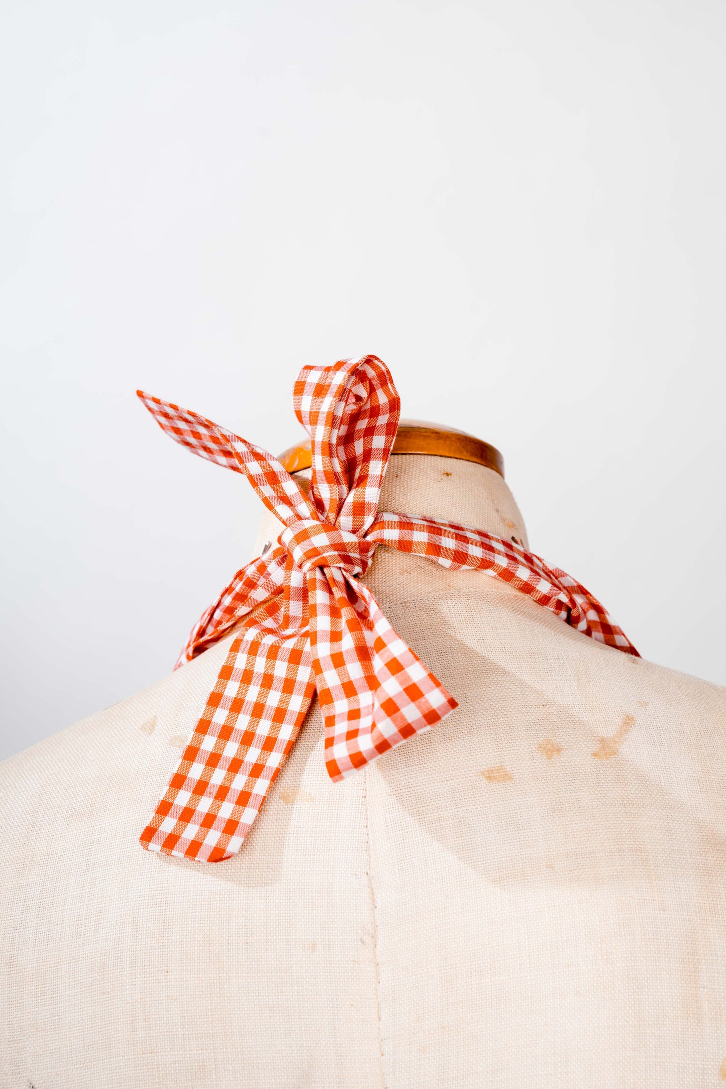 One-of-a-Kind Handmade Gingham Apron