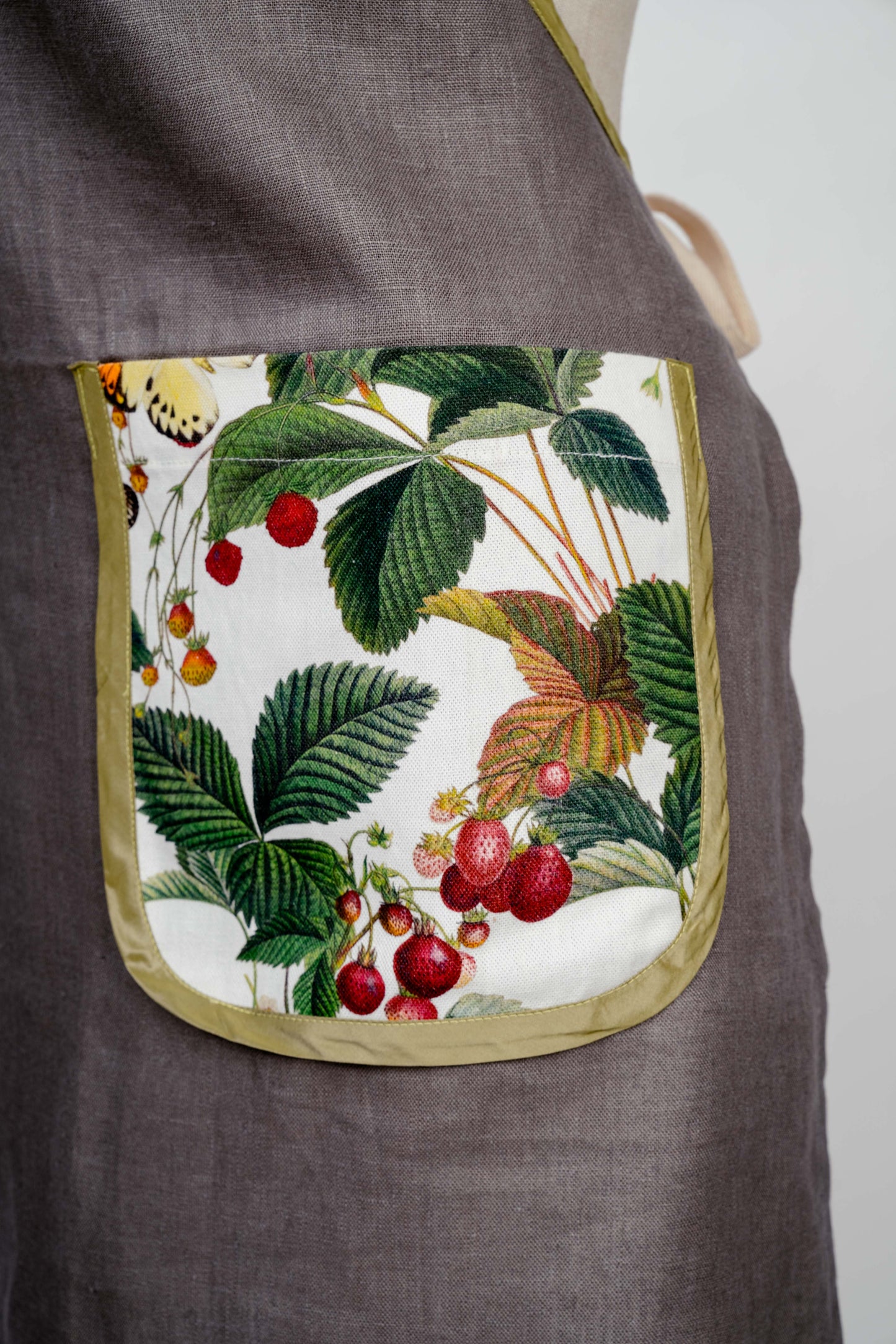 The Strawberry Dream: One-of-a-Kind Apron