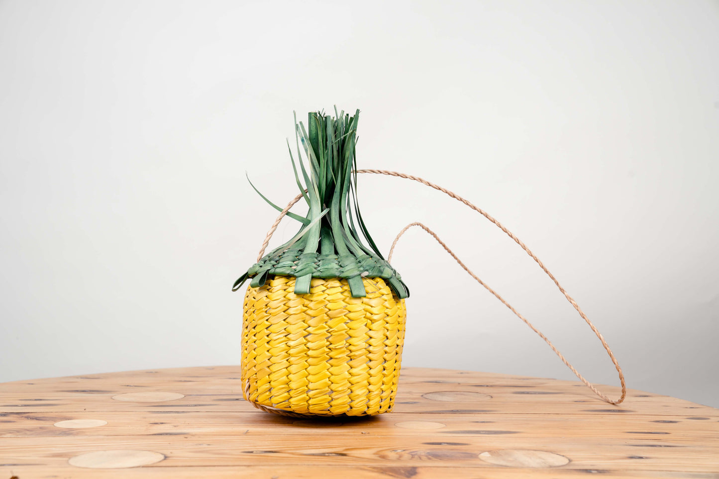 Handwoven Pineapple Basket