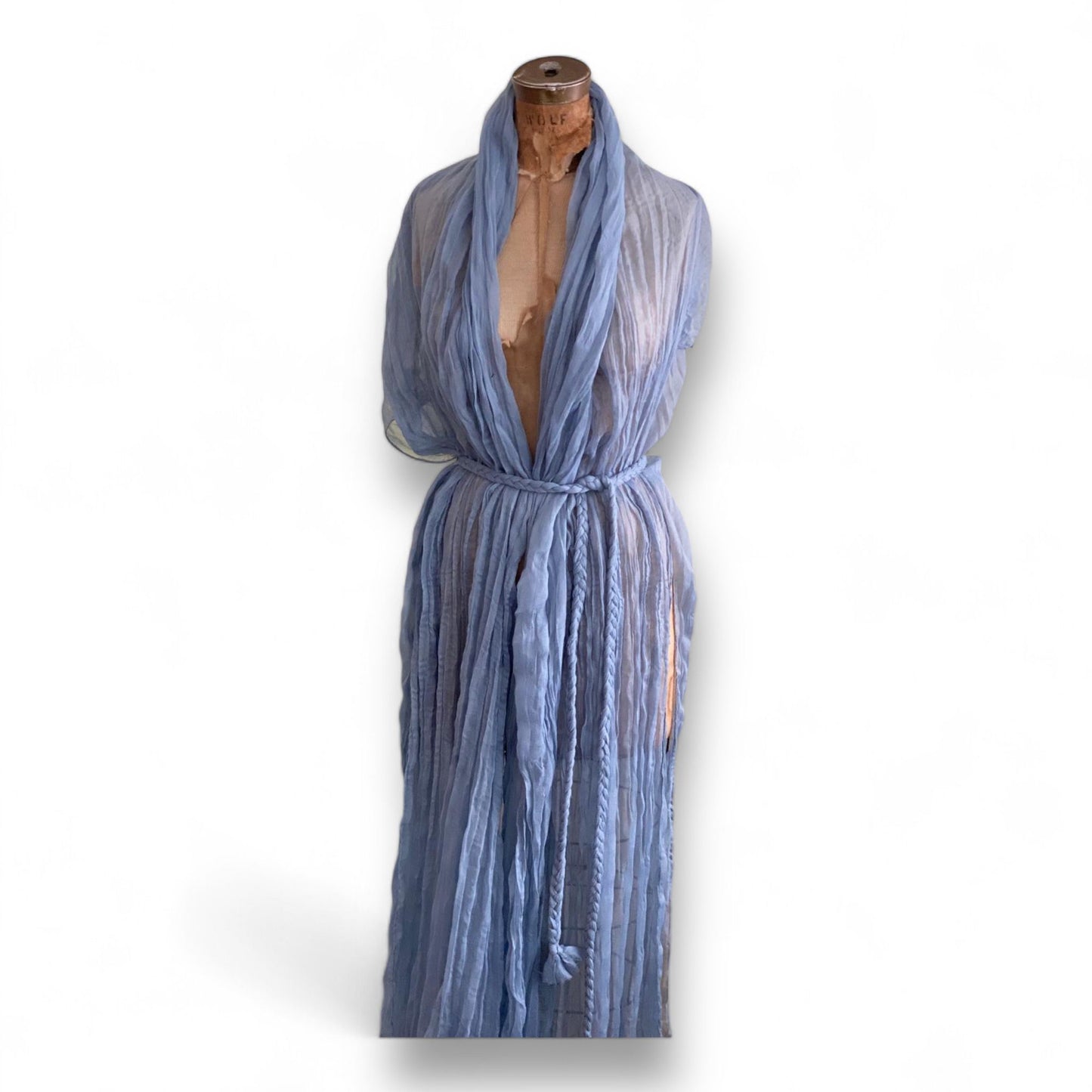 Deedee's Boutique Bohemian Braided Belt Duster Robe