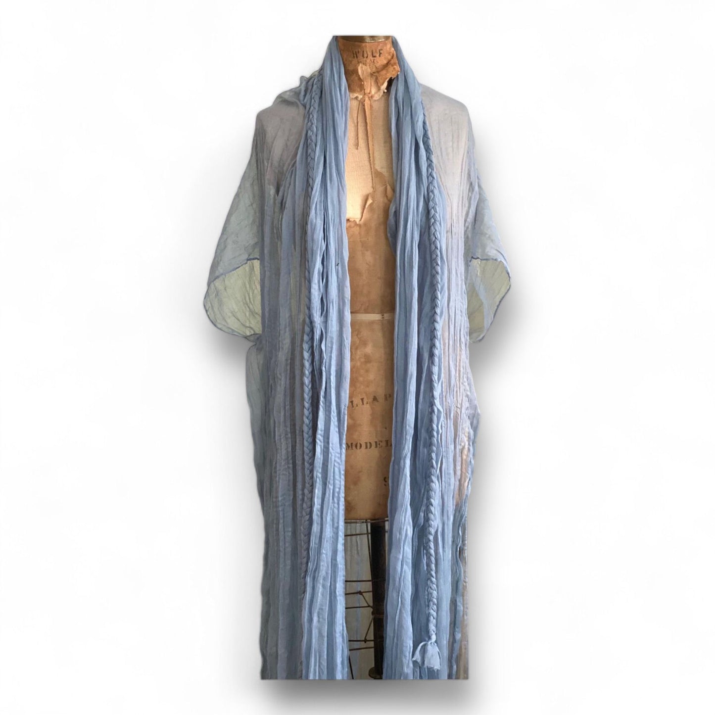 Deedee's Boutique Bohemian Braided Belt Duster Robe