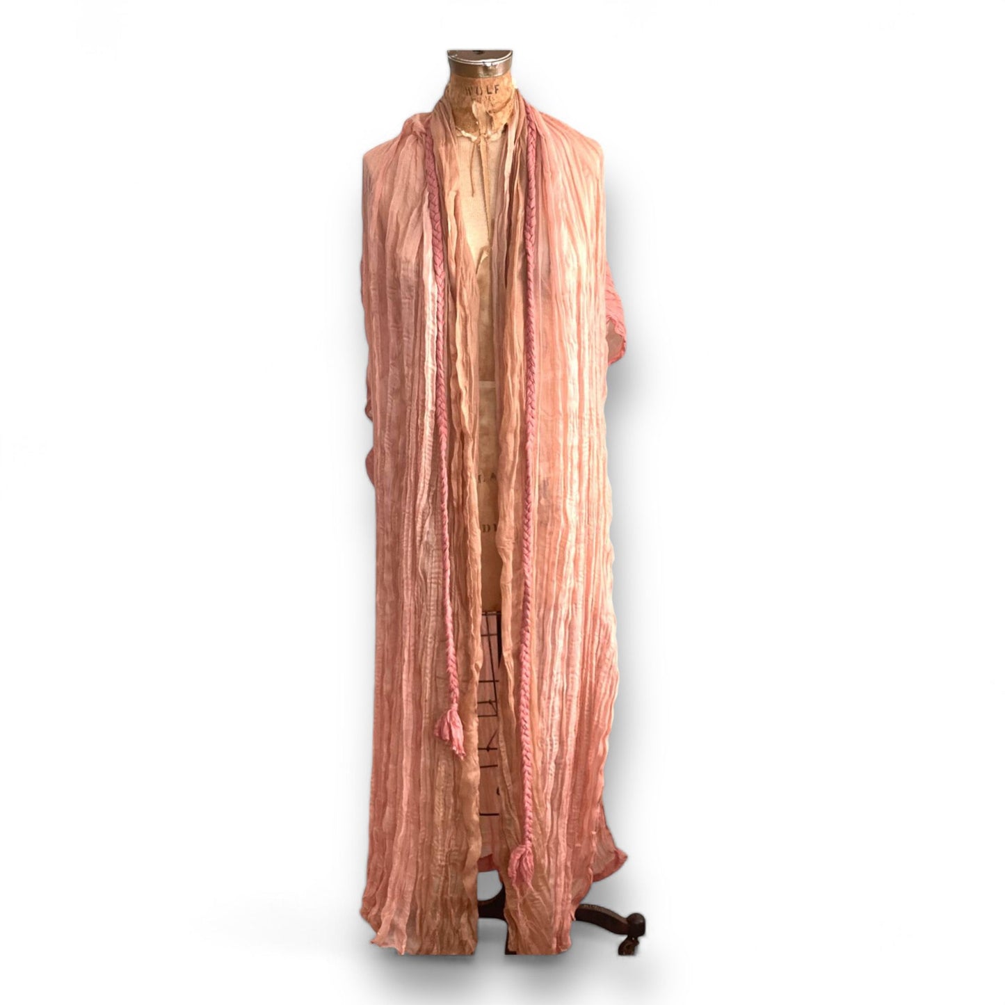 Deedee's Boutique Bohemian Braided Belt Duster Robe